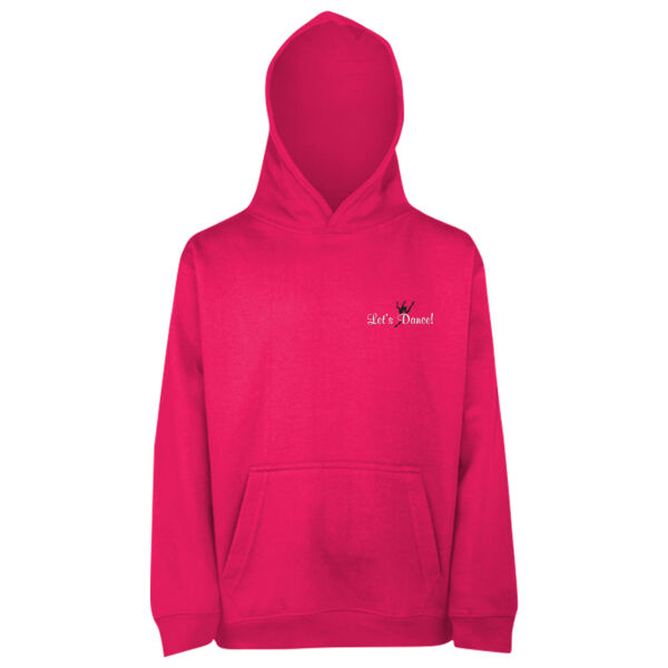 Let's Dance Kids Hoodie - Pink Thumbnail