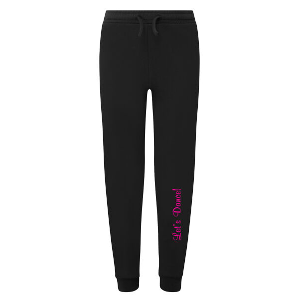 Let's Dance Kids Joggers - Black Thumbnail