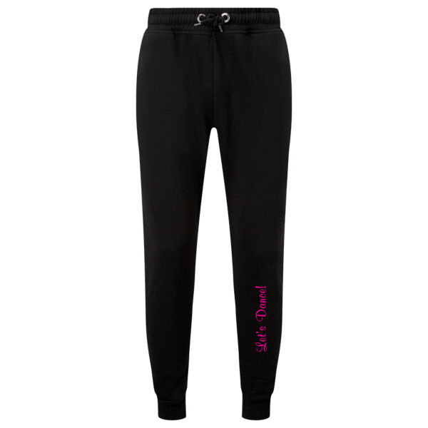 Let's Dance Adults Joggers - Black Thumbnail