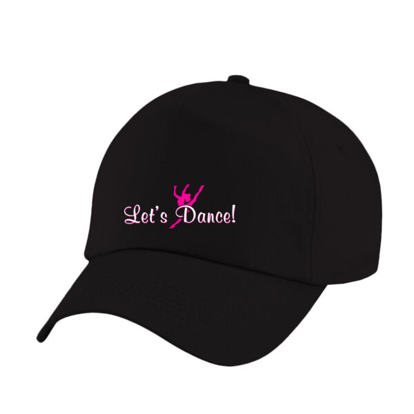 Let's Dance Adult Cap - Black Thumbnail
